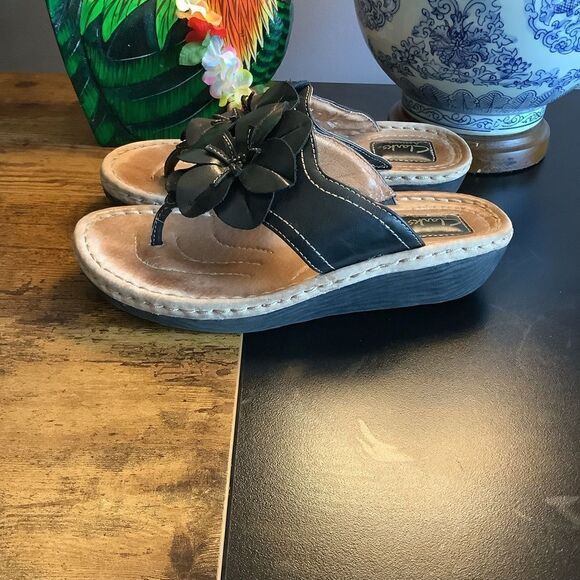 Clarks Artisan Leather Sandals - Picture 4 of 6